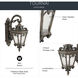 Tournai 1 Light 18 inch Londonderry Outdoor Wall, Medium